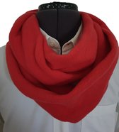 Feligi - Infinity Warme Antipilling Fleece Sjaal - One size -Rood