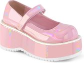 Chaussures Basses Demonia -36 Chaussures- DOLLIE-01 US 6 Rose