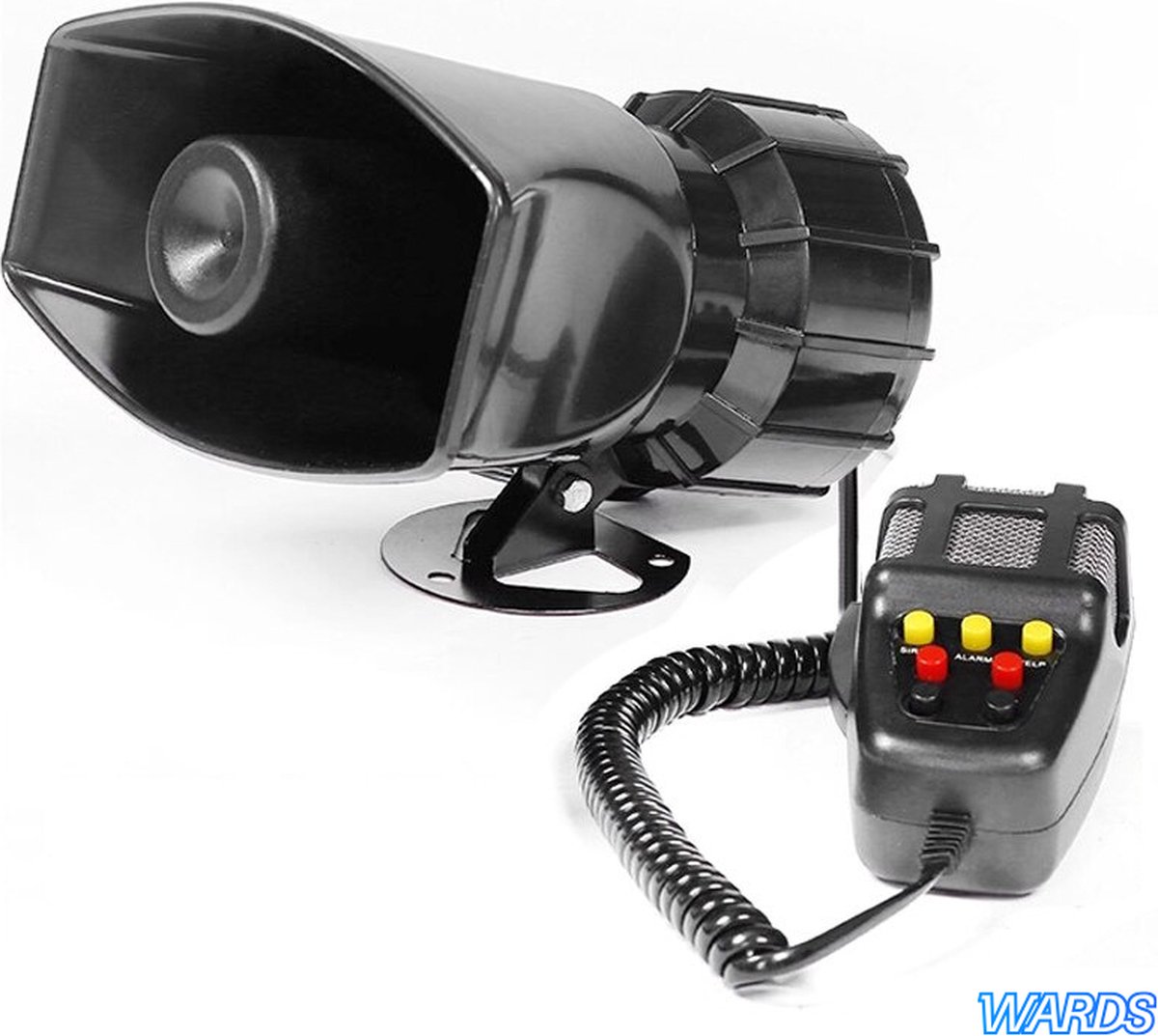 Wards Auto Megafoon Megafoon Megafoon met sirene Auto sirene Luchthoorn PA... bol