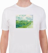 Groene korenvelden van Vincent van Gogh T-Shirt