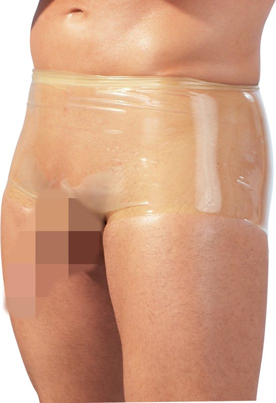 The Latex Collection Latex Boxer Met Penissleeve - Transparant