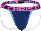 Andrew Christian CoolFlex Active Modal Jock w/ Show-It Navy - MAAT XL - Heren Ondergoed - Jockstrap voor Man - Mannen Jock