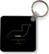 Sleutelhanger - Uitdeelcadeautjes - Formule 1 - Imola - Circuit - Plastic