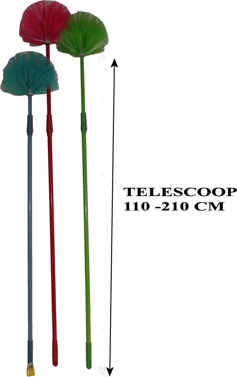 Goedkoopste Benson Telescoop ragebol - Verstelbare steel - 95-175 cm - Voor moeilijk bereikbare plekken