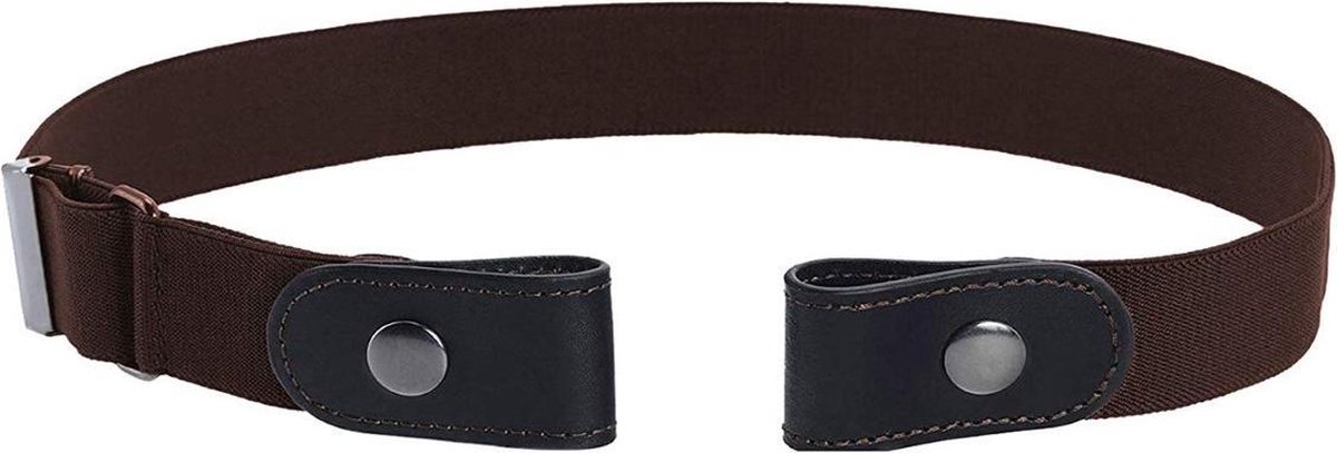 Riem Zonder Gesp - Broekriem - Elastisch - Unisex - Bruin - XD-XTREME