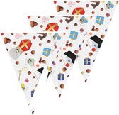 5x Vlaggenlijn Sinterklaas 10M | Party Factory NL | Slinger Sinterklaas | Sinterklaas Versiering | Sinterklaas Decoratie