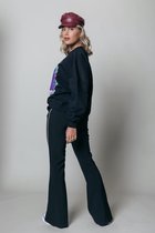 Colourful Rebel Space Trui  Zwart Dames - Loose Fit - Katoen - M