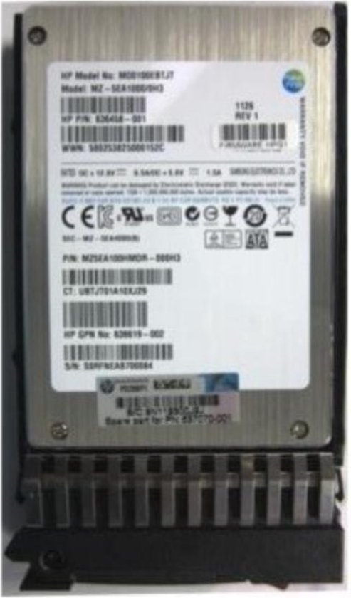 HP Solid State Drive 100GB 2.5 3G SATA MLC | bol