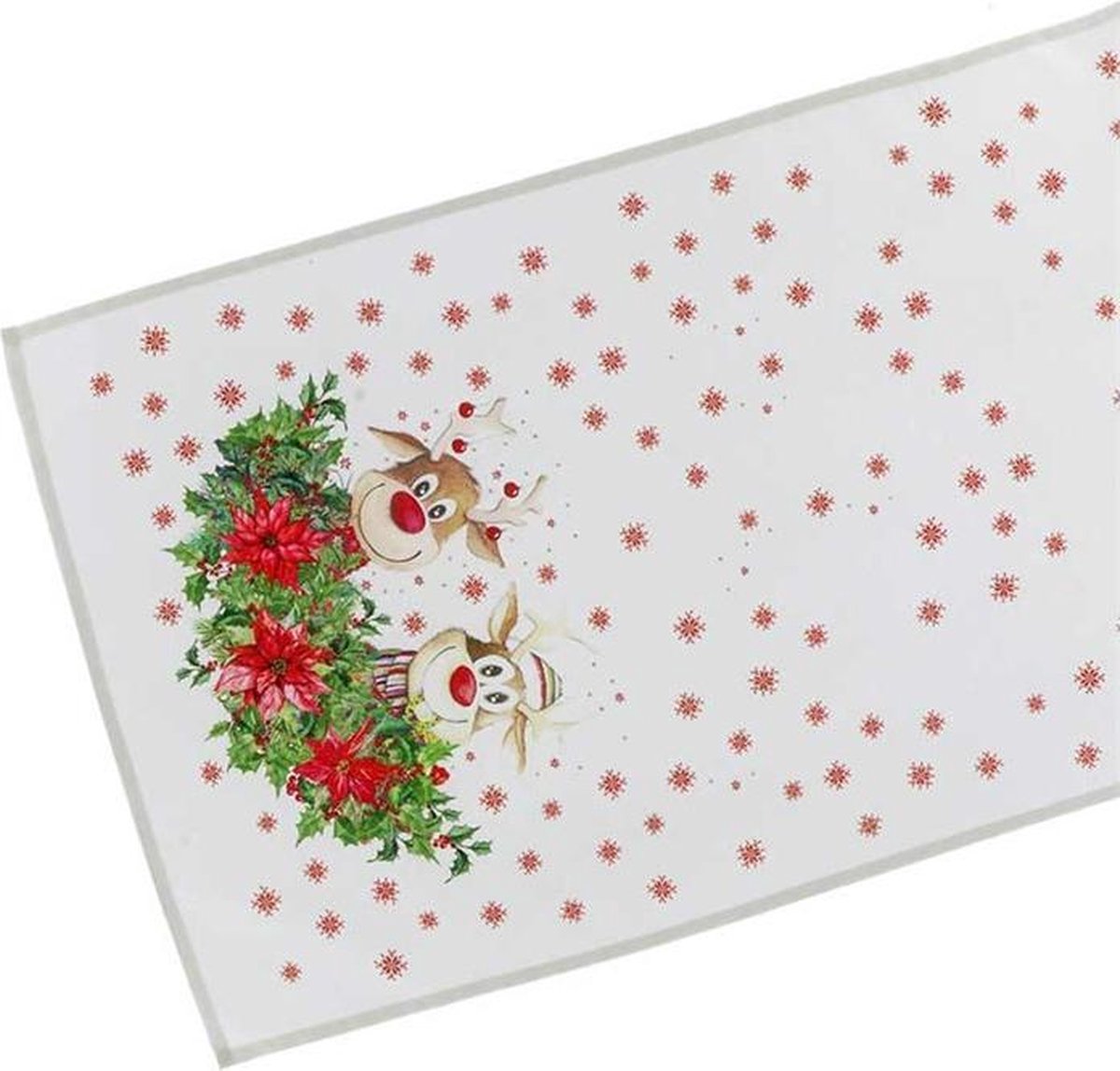 Kerst Tafelloper Filip Rendier 45x150cm