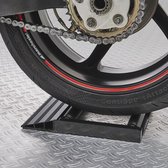 Datona® Aluminium rollerbank voor motorfietsen - Zwart