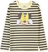Disney Mickey Mouse - Minnie Mouse Striped Sweater/trui kinderen - Kids 134 - Zwart/Geel