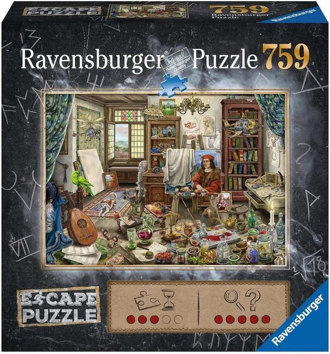 Ravensburger Escape puzzle Atelier d'artiste | bol.com