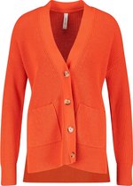 GERRY WEBER Dames Gebreid vest met wol Pumpkin-38