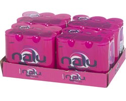 Nalu Passion Fruit Energy - Drank/drink - Blik/can - 24x25cl - Paars - Fruity energizer - Energie