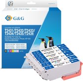 G&G Epson 24 XL - Huismerk Inktcartridge - Multipack