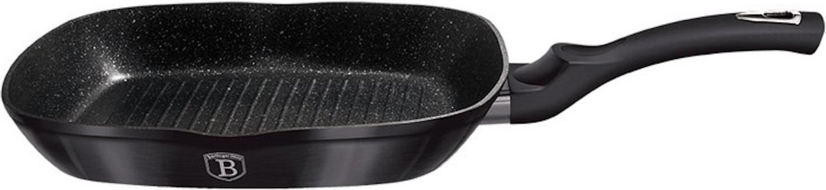Berlinger Haus Grillpan Metallic 2,1 Liter 28 Cm Aluminium Zwart