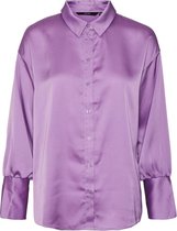 Vero Moda VMSIA L/S LOOSE SHIRT SB1 dames african violet - maat XL