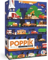Poppik Puzzel - Voertuigen - 280 stukjes - vanaf 7 jaar - 462 x 326 mm - educatief