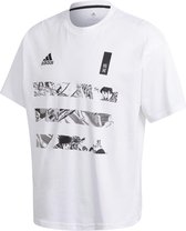 adidas Performance Captsuba Tee T-shirt Mannen Witte 2XL