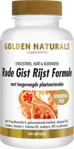 Golden Naturals Rode Gist Rijst Formule (180 vegetarische capsules)