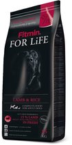 Fitmin dog for life adult lamb & rice 14 kg premium ++