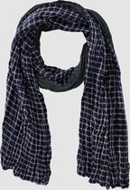 Organic Cotton Doubleface Scarf Indigo