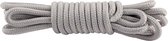 Sokken & Veterz | schoenveters | Kleur grijs | lengte 200 cm | 4 mm dik | wandelschoenen