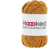 Hoooked Soft Cotton DK – Kleur Sienna Ocre - 100% gerecycled