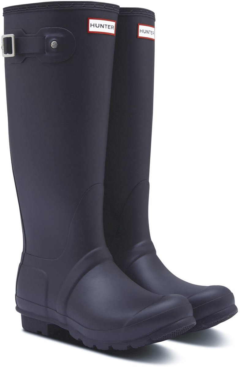 Hunter Snowboots Dames Zwart