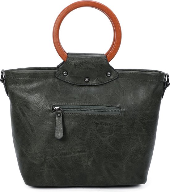 Sac De Voyage Cabine Inès DELAURE Kaki – Cabas Bandoulière 40x30x17 Cm, Neuf Avec étiquettes
