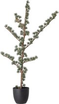 Bloomingville kerstboom klein - Kerstaccessoires - plastic - Ø 20 centimeter x 85 centimeter x 60 centimeter