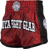 Short de Muay Thai Joya Sak Yant Tiger - Rouge - XL