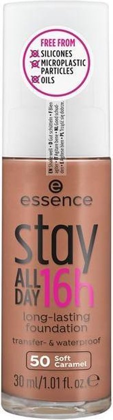 Essence Cosmetics Stay All Day 16h Base De Maquillaje De Larga Duración 50-Soft Caramel 30ml