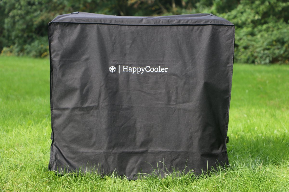 HappyCooler Beschermhoes - Bescherming voor Koelbox - Mat Zwart Hoes