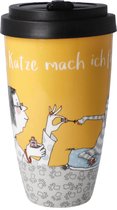 Goebel® - Barbara Freundlieb | Koffie / Thee Mok "Für meine Katze..." | Beker to go, Porselein, 500ml