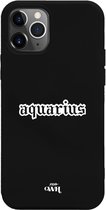 iPhone 11 Pro Max Case - Aquarius Black - iPhone Zodiac Case
