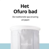 Zitbad - Voor volwassenen - Opvouwbaar bad - Voor binnen & buiten - Ijsbad - Bad - Hållbar Ofuro