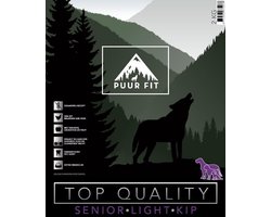 Puur Fit Top Quality - Hondenvoer - Senior - Light Kip 4 kg