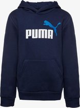 Puma Essentials kinder hoodie - Blauw - Maat 146/152