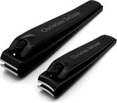 Christian Deluxe®  Combo Nagelknipper Set - Zwart - Inclusief luxe opberg etui - Nagelschaar voor knippen van teennagels en vingernagels