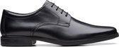 Clarks - Heren schoenen - Howard Walk - G - Zwart - maat 8