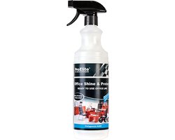 Pro Elite | Professionele kantoor / office reiniger Shine en Protect | Voor het verzorgen en poetsen van meubels | Schoonmaken | Office reiniger | Kantoor cleaner | Cleaner | Spray | Spuitfles