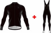 Sport2x Winterkledingset Premium Zwart XL