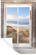 Stickers Stickers muraux - Plage - Mer - Transparent - 20x30 cm - Film adhésif