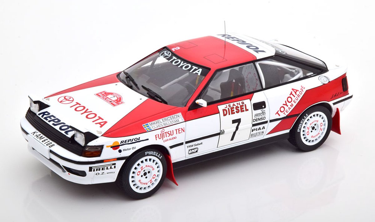 Toyota Celica GT-Four ST165 #7 Rally San Remo 1990 - 1:18 - IXO Models