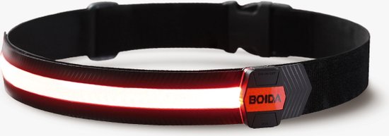 Ceinture de sécurité LED BOIDA | Rouge | Klein (largeur du bras) | Convient  pour la... | bol.com