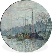 WallCircle - Peinture - Zaandam De Dijk Claude Monet - Multicolore - 60 X 60 Cm