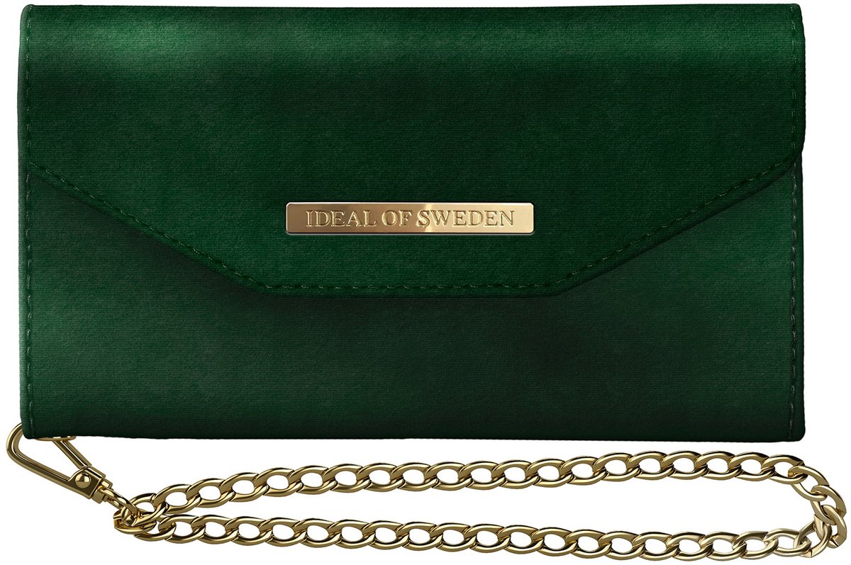 iDeal of Sweden Samsung Galaxy S10 Mayfair Clutch Velvet Green