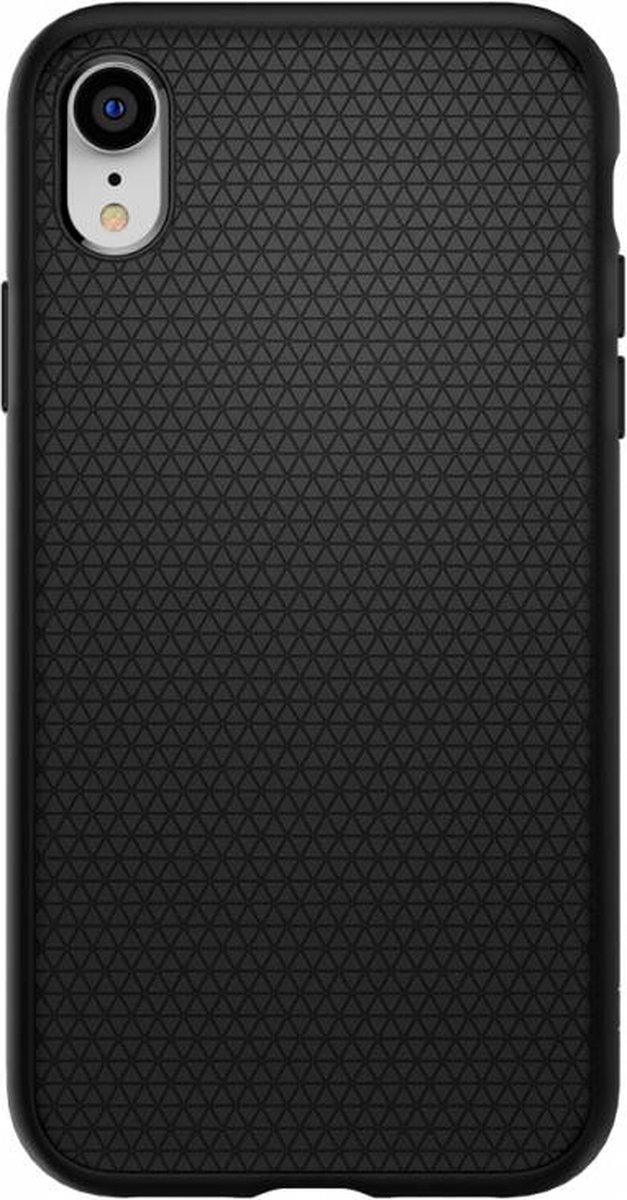 Spigen Liquid Air case geschikt voor iPhone XR hoesje - Zwart
