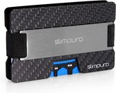 Slimpuro ATTO Slim Wallet portemonnee - 16 pasjes - RFID-bescherming - MultiTool card - carbon en roestvrij staal